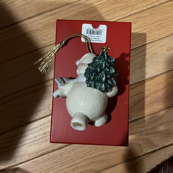 Lenox porcelain china collectible snowman ornament. NIB 3rd in series. Adorable! - Picture 6 of 10